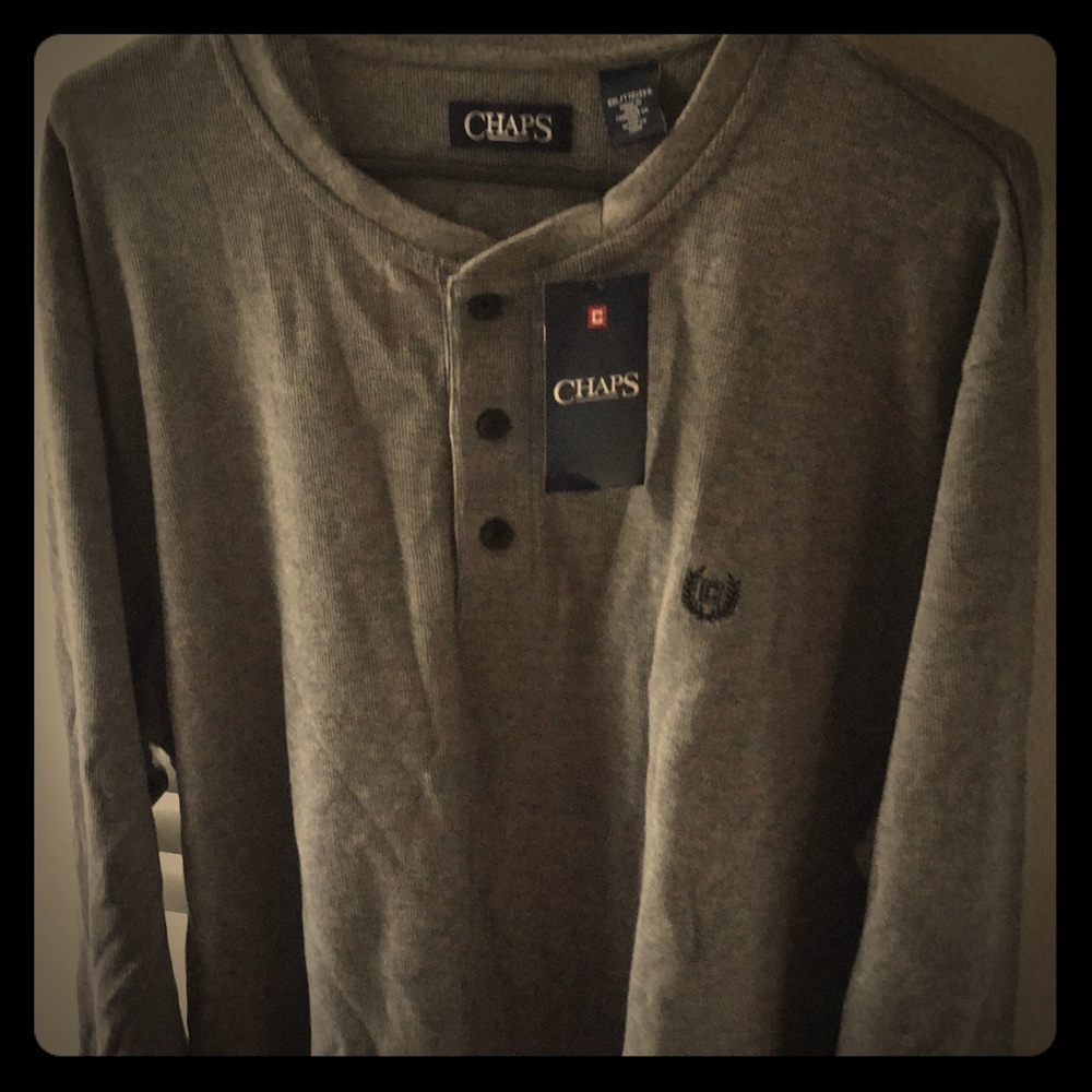 Chaps Henley Men’s Sweater